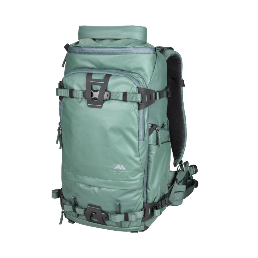 Summit Creative Medium Rolltop Camera Backpack Tenzing 30L (Green)