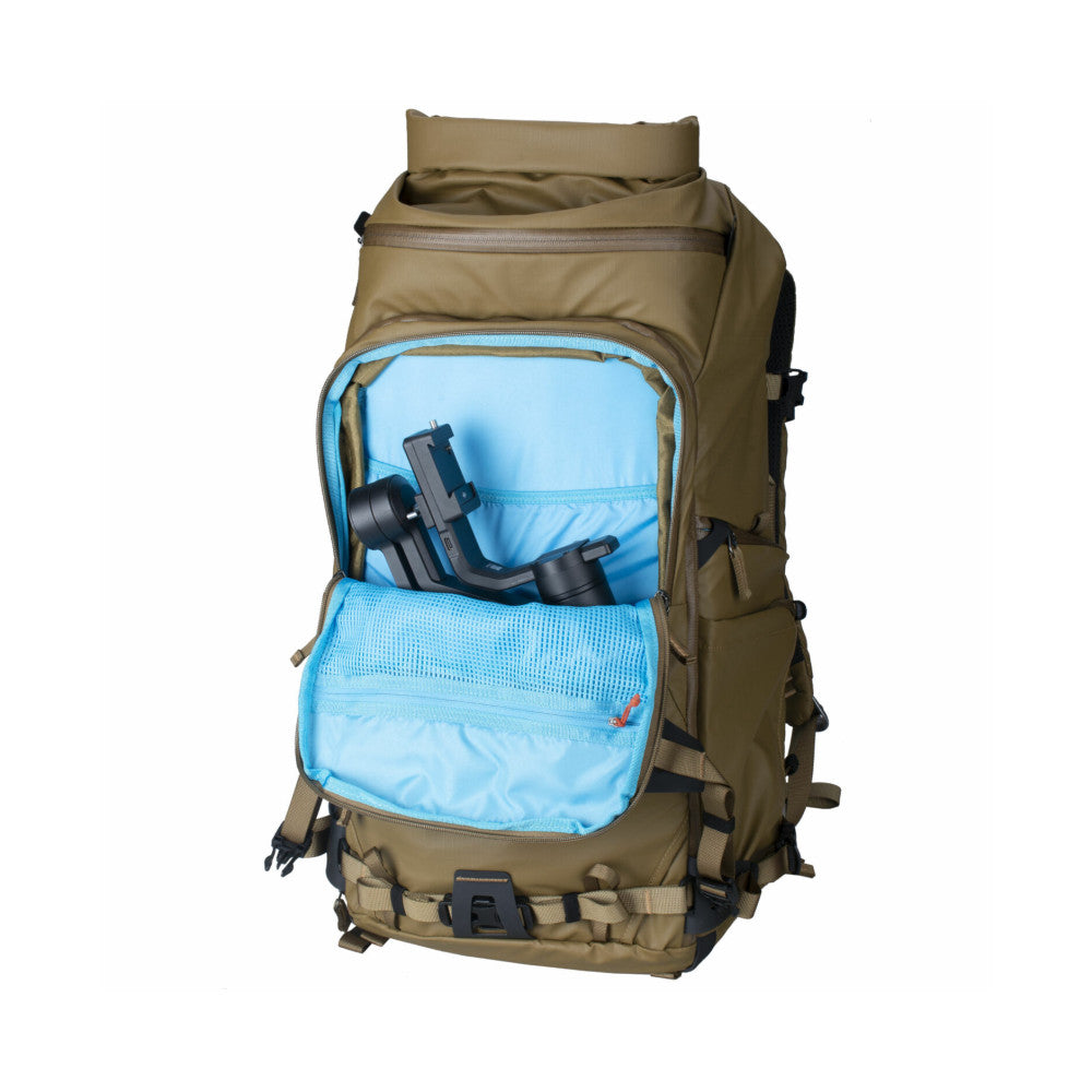 Summit Creative XLarge Rolltop Camera Backpack Tenzing 50L (Champagne)