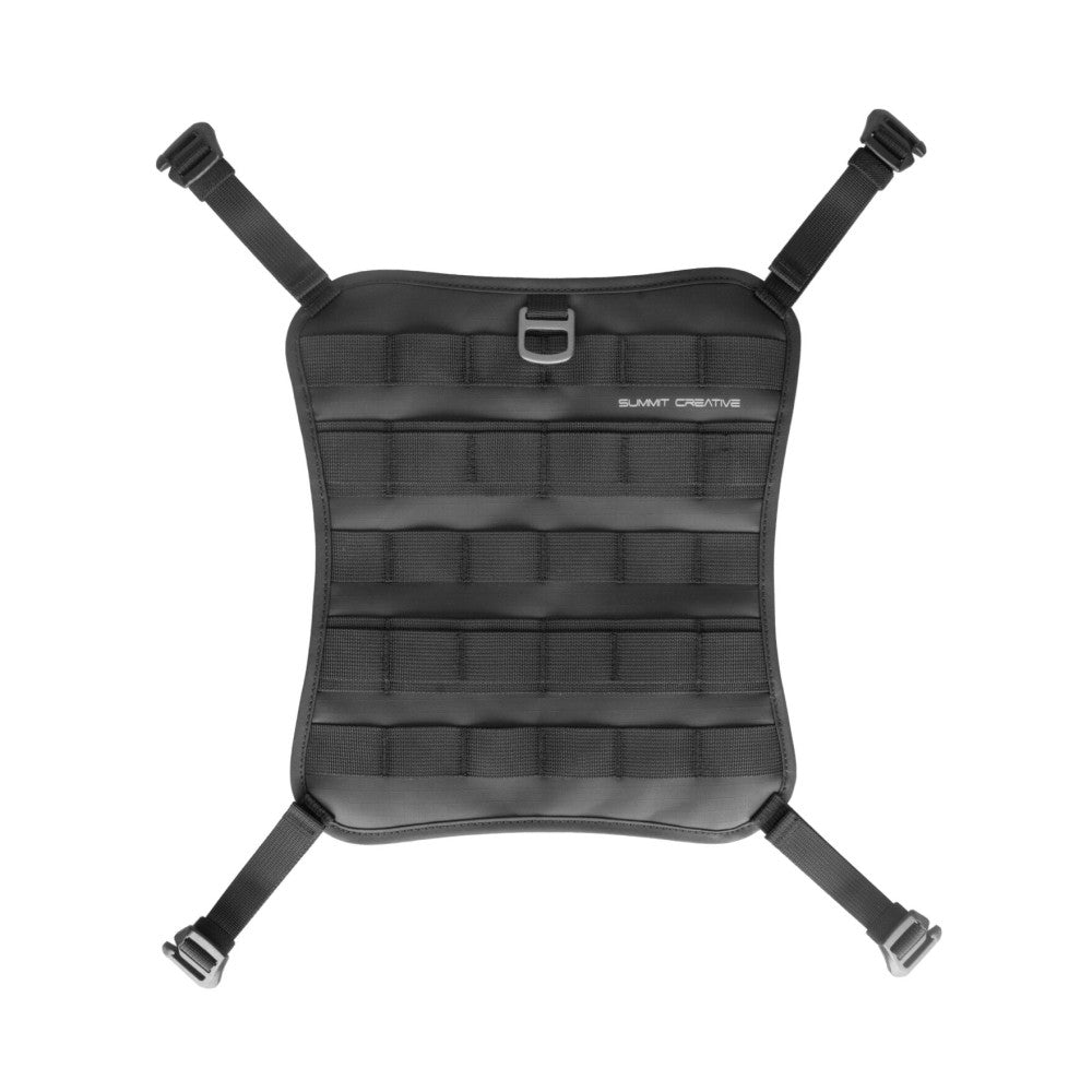 Summit Creative Backpack Expansion Multi-Functional MOLLE Accessory Plate (Black)