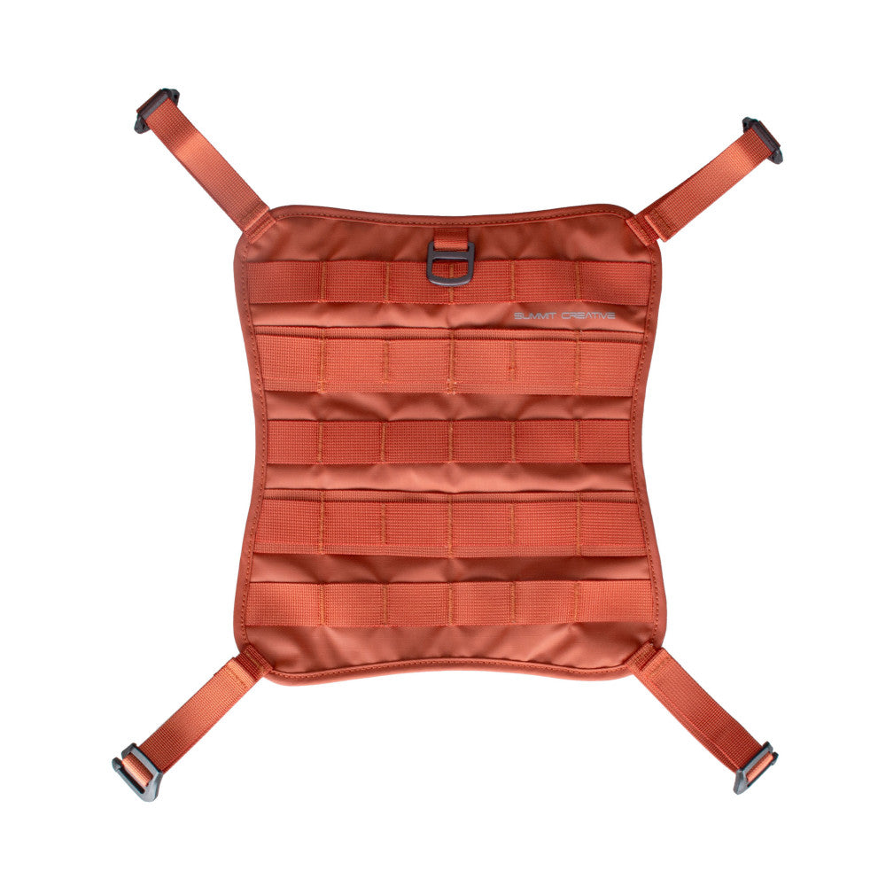Summit Creative Backpack Expansion Multi-Functional MOLLE Accessory Plate (Orange)