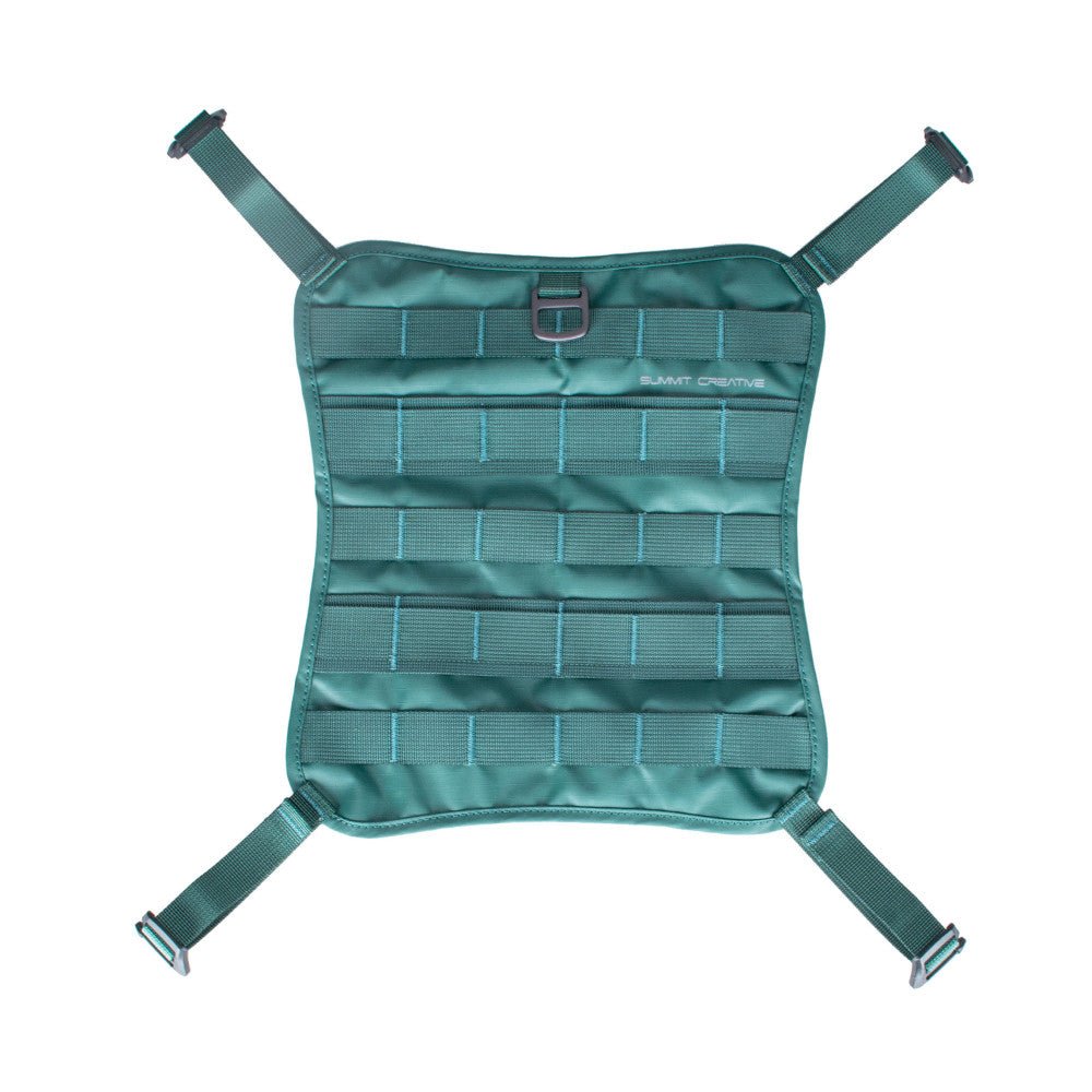 Summit Creative Backpack Expansion Multi-Functional Molle Accessory Plate (Green)