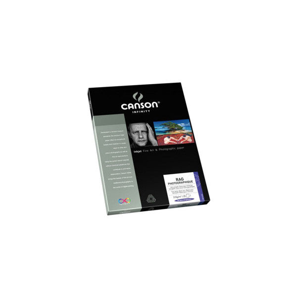 Canson Infinity Rag Photographique 210gsm A3+ 25 Sheets