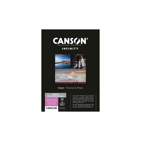 Canson Baryta Photographique II Matt 310GSM A4 25 Sheets