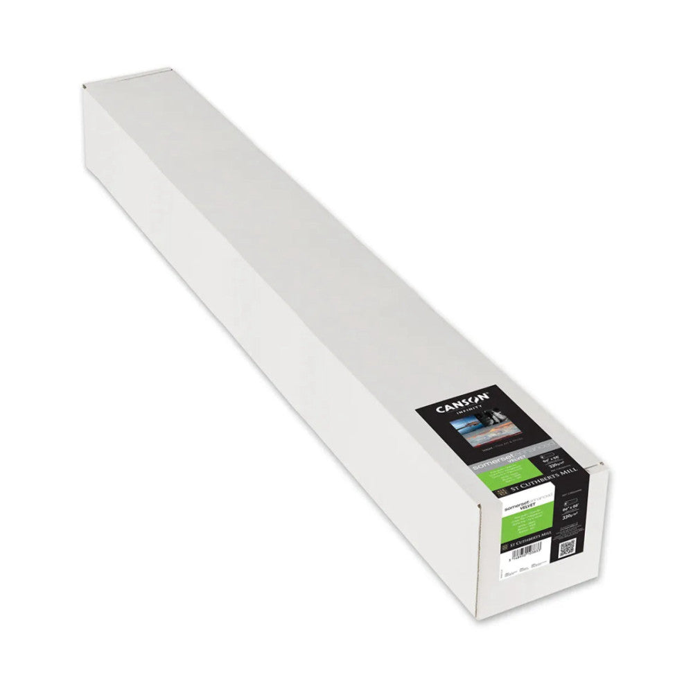 Canson Somerset Enhanced Velvet White 330gsm 1524mm x 20m Roll