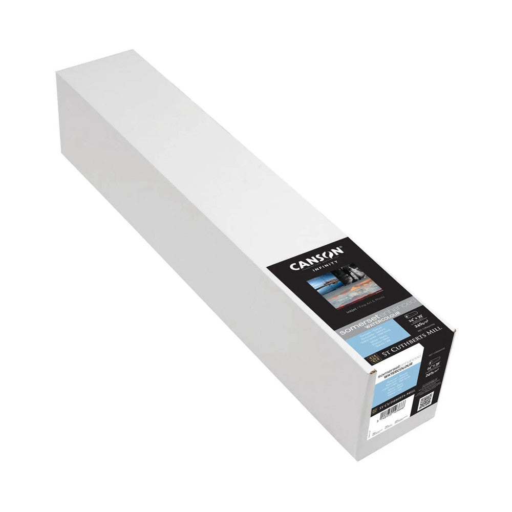 Canson Somerset Enhanced Watercolour 240gsm 1118mm x 12m Roll