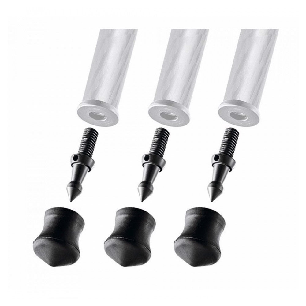 Gitzo GSF30S Short Spike and Rubber Foot 30mm Set of 3