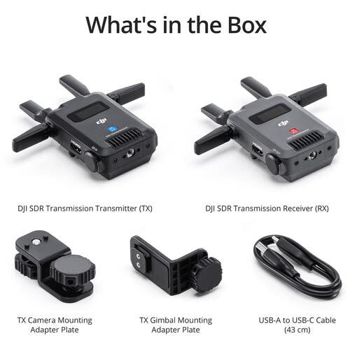 DJI SDR Transmission Combo > Wireless Transmitter & Receiver