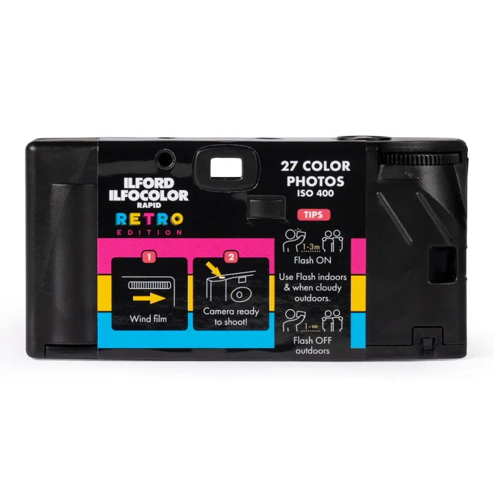 Ilford Ilfocolor Rapid Single-Use Camera - 5-Pack