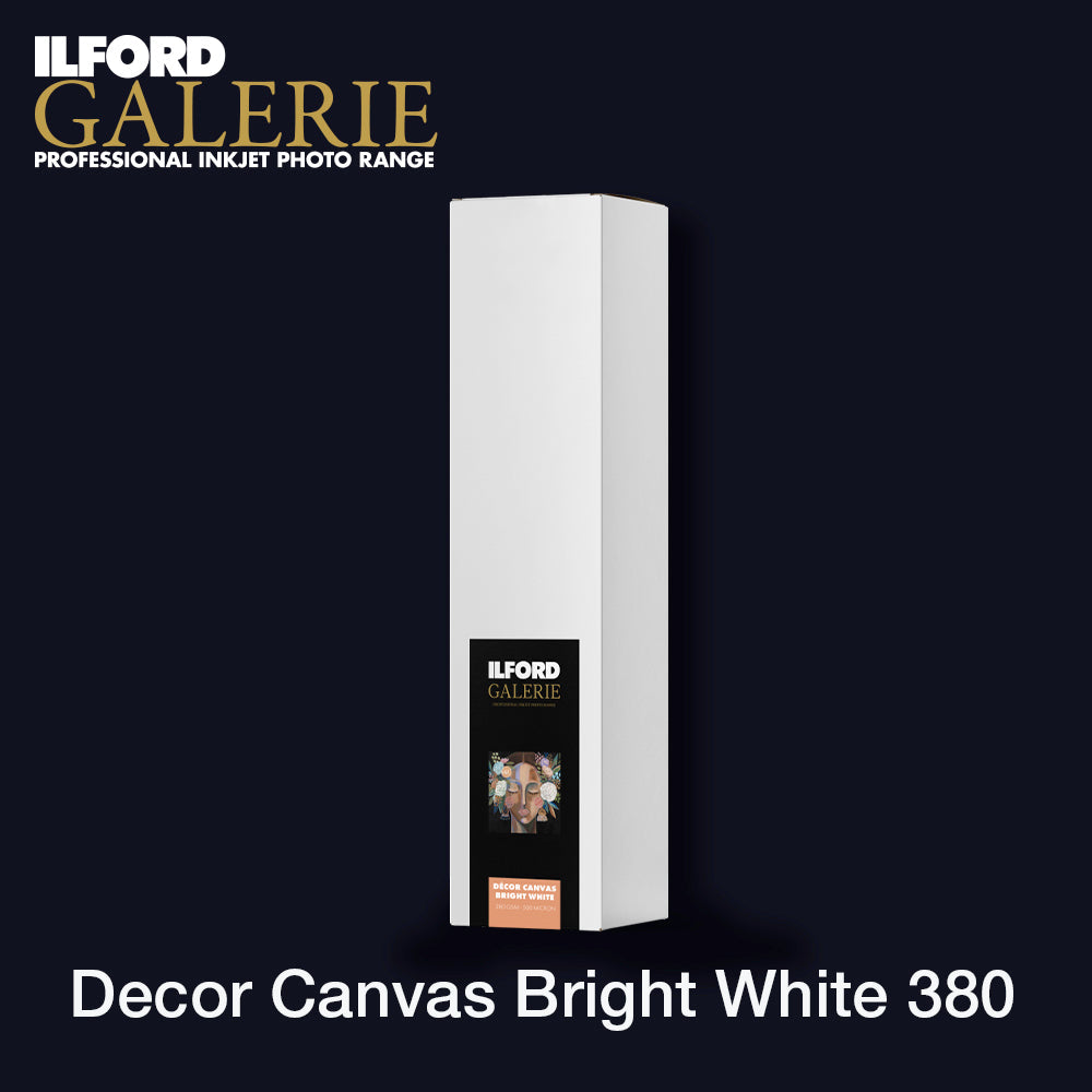 Ilford Galerie Dcor Canvas Bright White 380gsm 24 x 15m Roll
