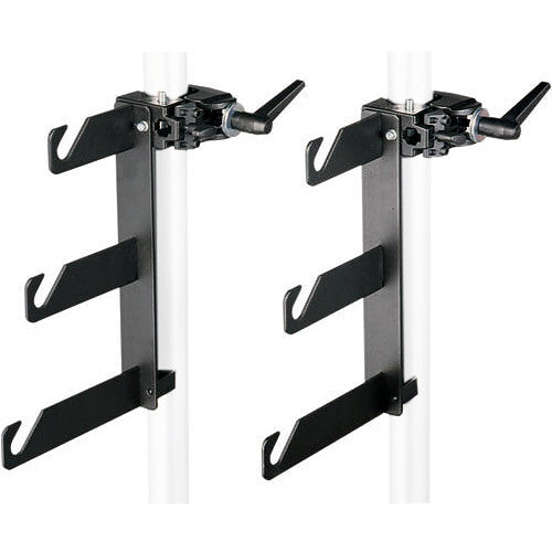 Manfrotto 044 Background Holder Hooks and Super Clamps - Set of 2