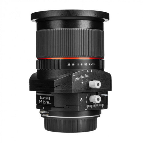 Samyang 24mm F3.5 Tilt & Shift