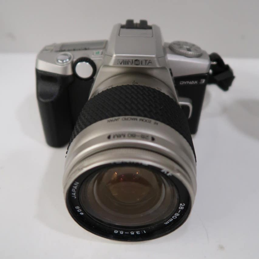 Minolta Dynax 3 Body + Tokina 28-80mm & Tokina 100-300mm Kit | Secondhand