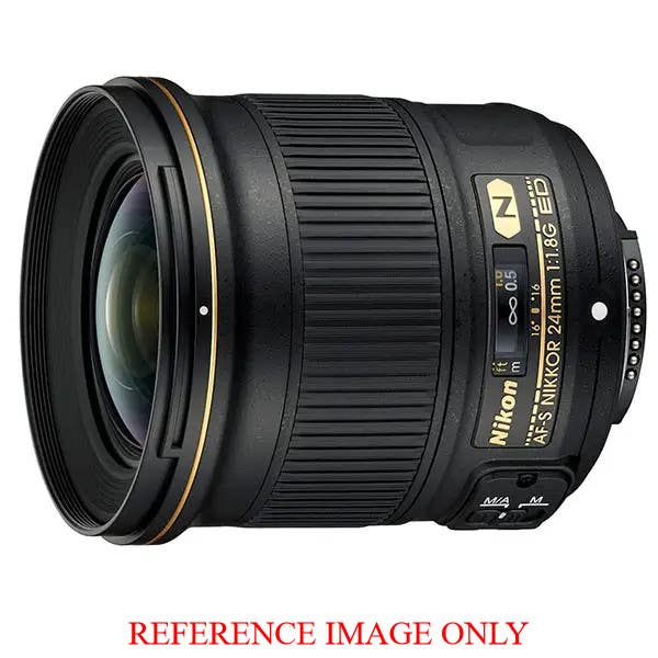Nikon AF-S 24mm f1.8G ED Lens (FX) | Secondhand