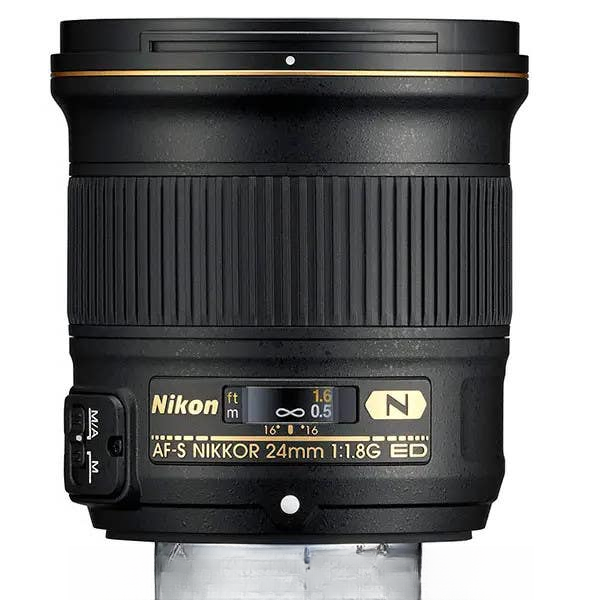 Nikon AF-S 24mm f1.8G ED Lens (FX) | Secondhand