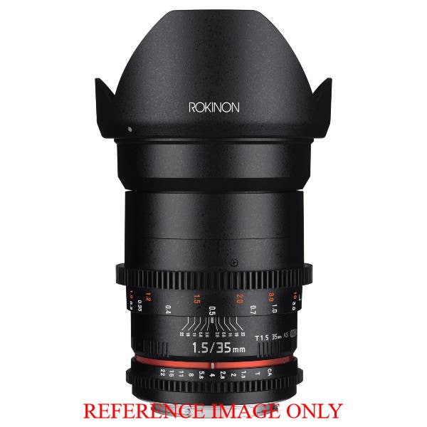 Rokinon 35mm T1.5 Cine Lens - Canon | Secondhand