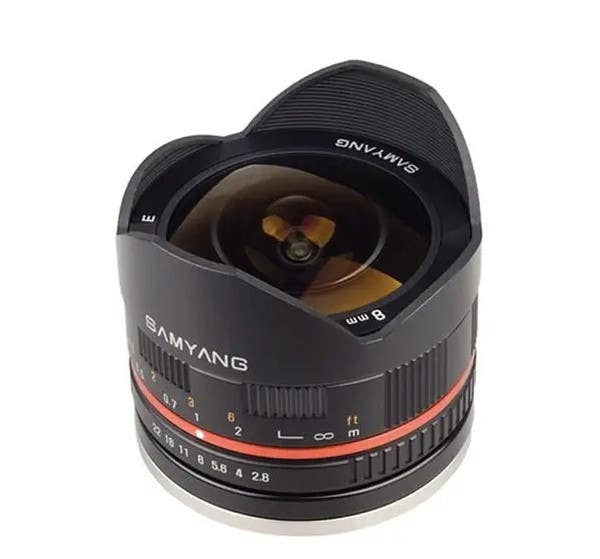 Samyang 8mm F2.8 Fisheye Lens - Fuji X Mount - Black | Secondhand