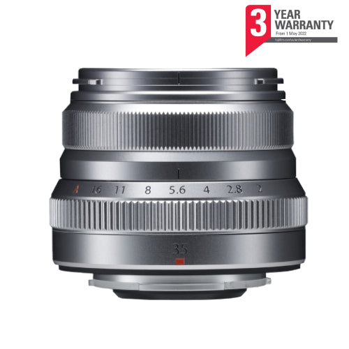 Fujifilm XF 35mm f/2.0 R WR Lens - Silver