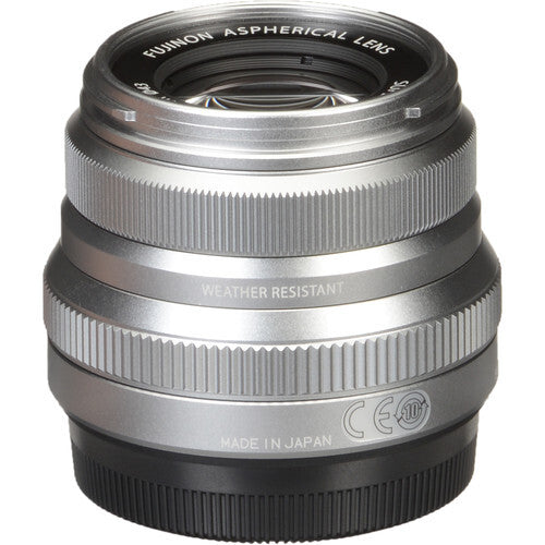 Fujifilm XF 35mm f/2.0 R WR Lens - Silver