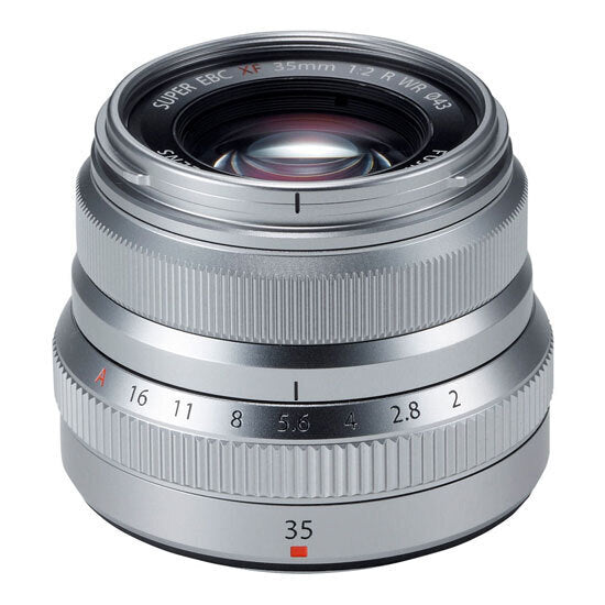 Fujifilm XF 35mm f/2.0 R WR Lens - Silver