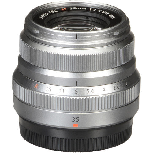 Fujifilm XF 35mm f/2.0 R WR Lens - Silver