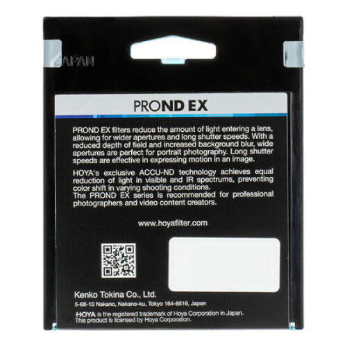 Hoya ProND EX ND Filter 72mm 6-Stop