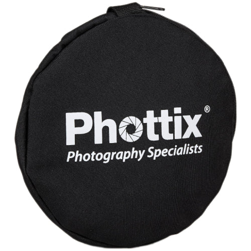 Phottix 5 in 1 120cm Premium Reflector with Handles