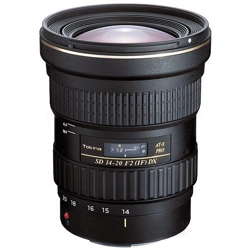 Tokina AT-X 14-20mm f/2 Pro DX Lens