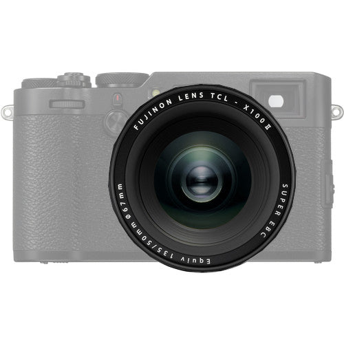 Fujifilm TCL-X100 II Tele Conversion Lens for X100 Series Cameras - Black