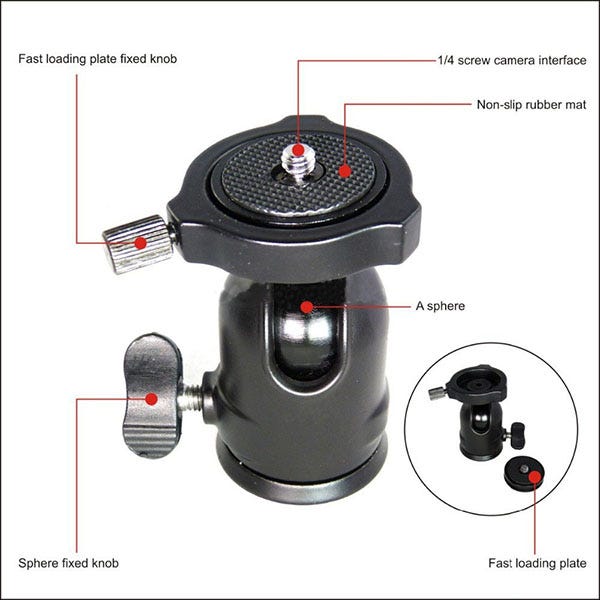 Inca i3642B Tripod with Bag