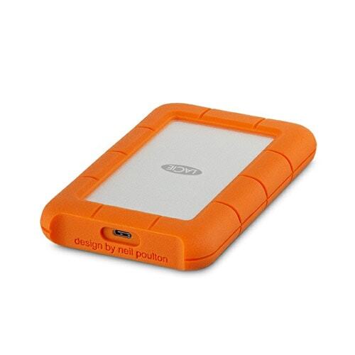 LaCie 2TB Rugged USB 3.0 Type-C Portable Drive