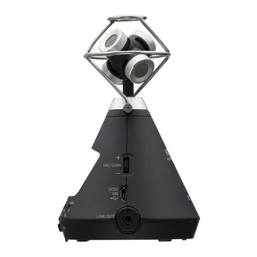 Zoom H3-VR 360 Degree Virtual Reality Digital Audio Recorder