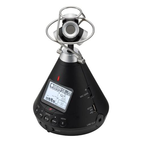 Zoom H3-VR 360 Degree Virtual Reality Digital Audio Recorder