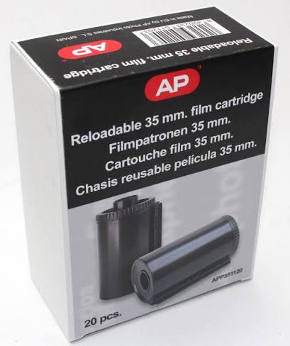 AP Plastic 35mm Film Cassettes - 20 Pack