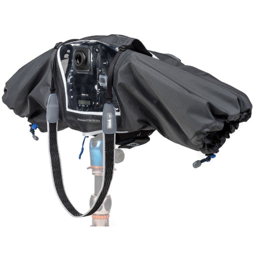 Think Tank Hydrophobia Rain Cover for DSLR with 24-70mm f/2.8 Lens
