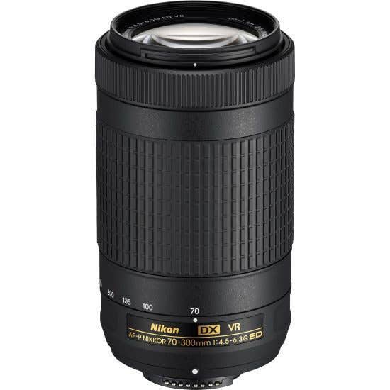 Nikon AF-P 70-300mm F4.6-6.3 VR (DX) 2 Year Warranty - White Box