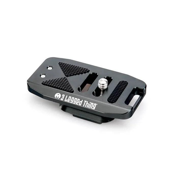 3 Legged Thing Ellie 70mm Base Plate for Peak Design Capture - Grey