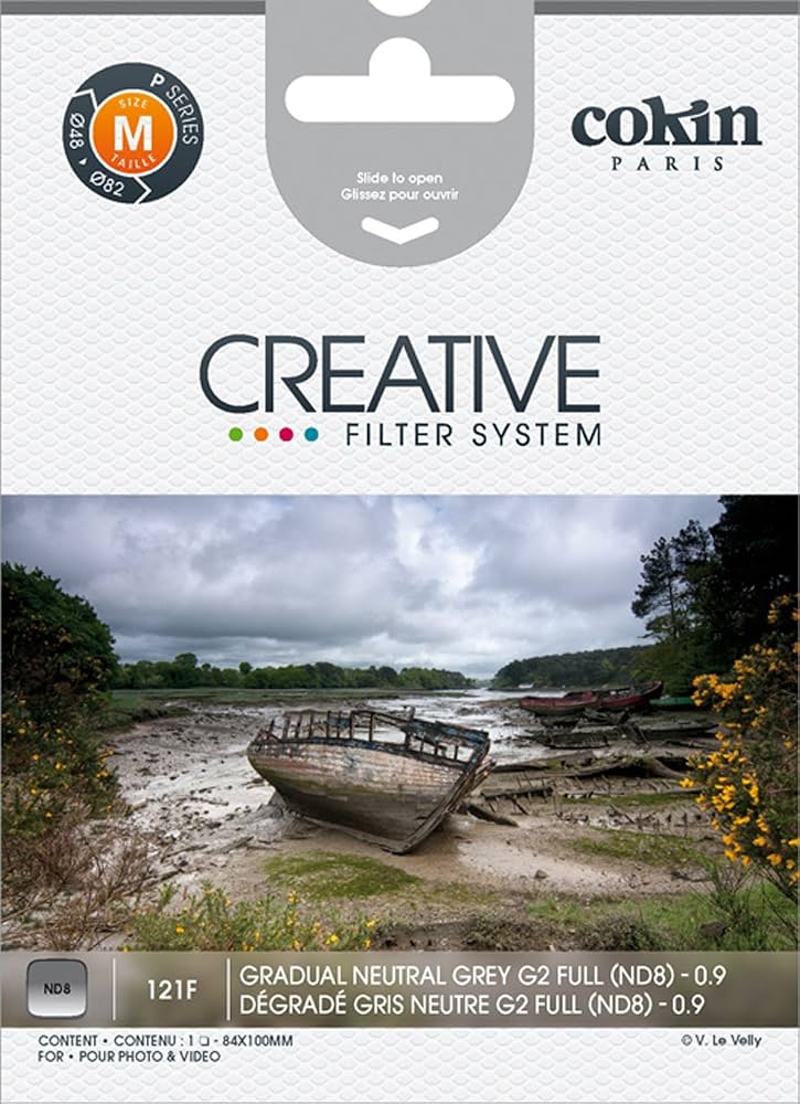 Cokin G2 - ND8 Full 3-Stop Graduated Neutral Density Filter