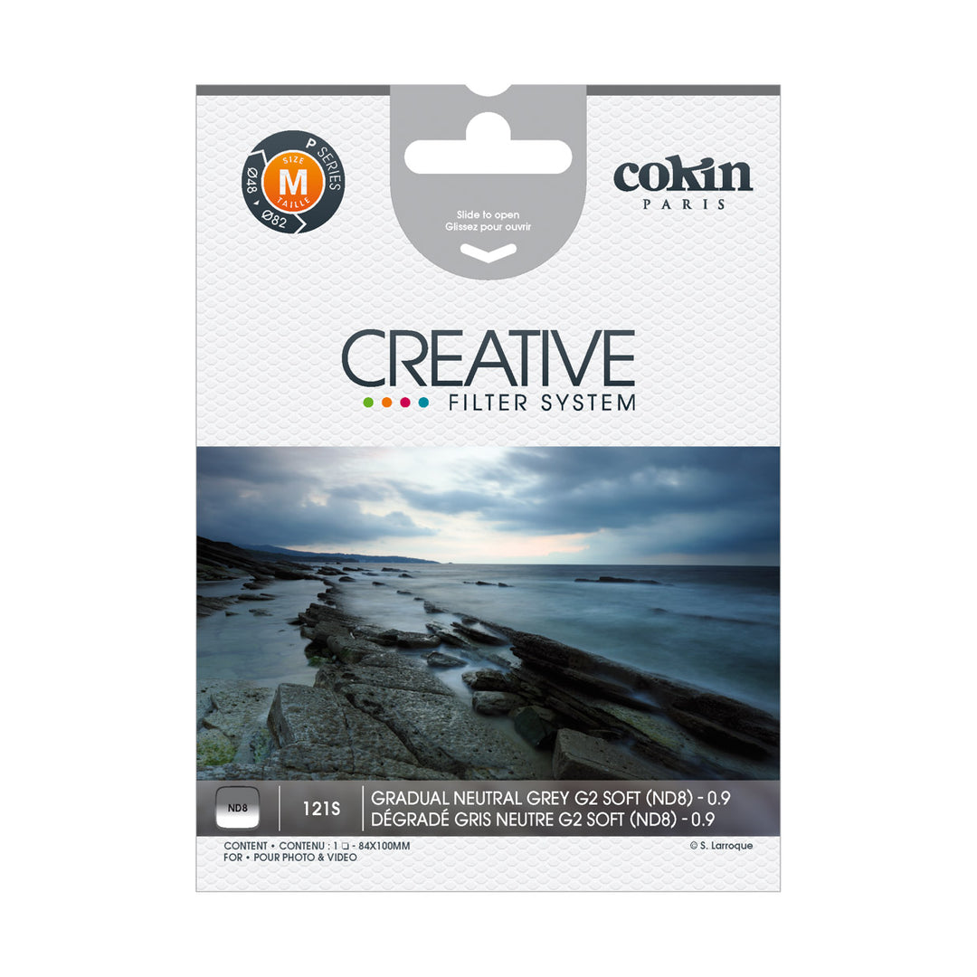 Cokin G2 ND8 Soft 3-Stop Graduated Neutral Density Filter