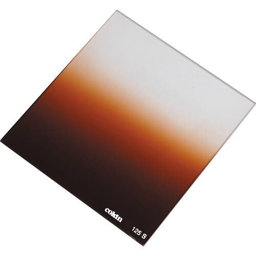 Cokin T2 Graduated Tobacco Soft-Edge Filter P125S