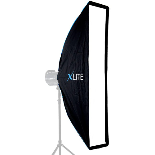 Xlite 30x140cm Pro Umbrella Strip Softbox with Grid and Mask for Elinchrom