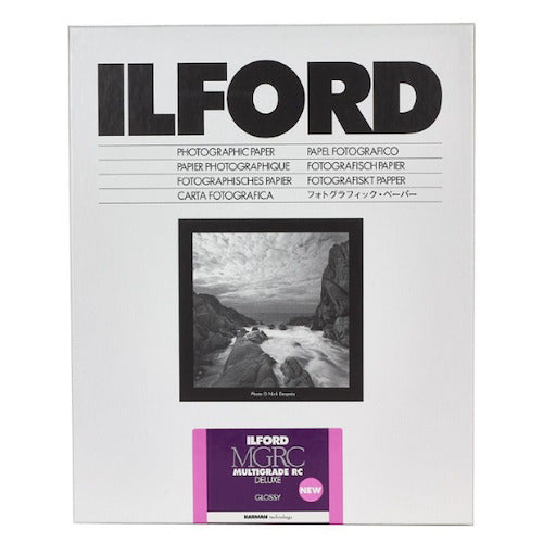 Ilford Multigrade RC Deluxe Gloss Paper 8x10 - 100 Sheets