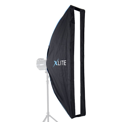 Xlite 25cm x 100cm Pro Umbrella Strip Softbox with Grid and Mask for S-Type