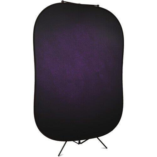 Lastolite Collapsible Vintage Background 1.5m x 2.1m - Aubergine/Crimson