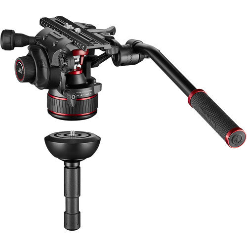 Manfrotto Nitrotech 612 Video Head Alu Twin MS Tripod Kit