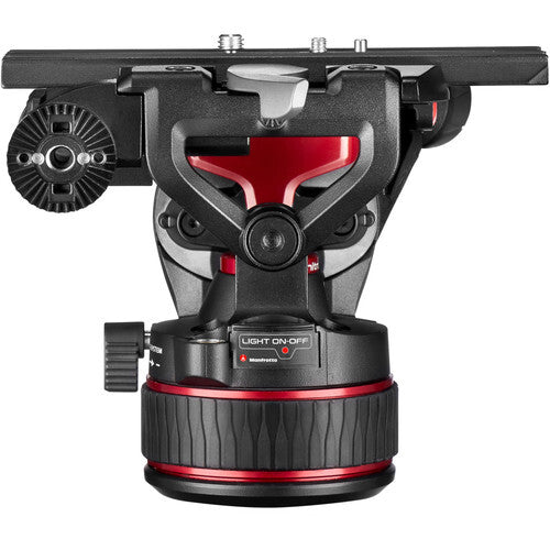 Manfrotto Nitrotech 612 Video Head Alu Twin MS Tripod Kit