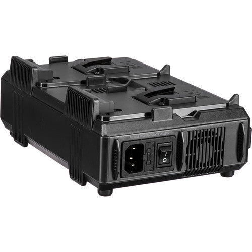 IDX System Technology VL-2 Endura V-Mount Lithium-Ion Battery Charger - 2-Channel Sequential, 60W