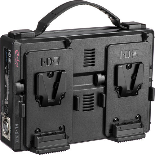 IDX System Technology VL-2 Endura V-Mount Lithium-Ion Battery Charger - 2-Channel Sequential, 60W