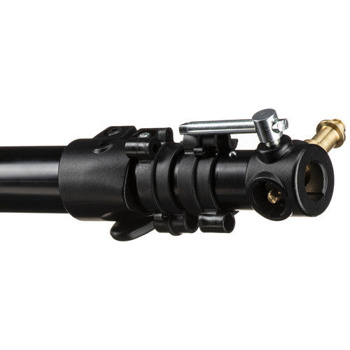 Manfrotto 098B Wall Mounting Boom Arm, Black - 1.2-2.1m