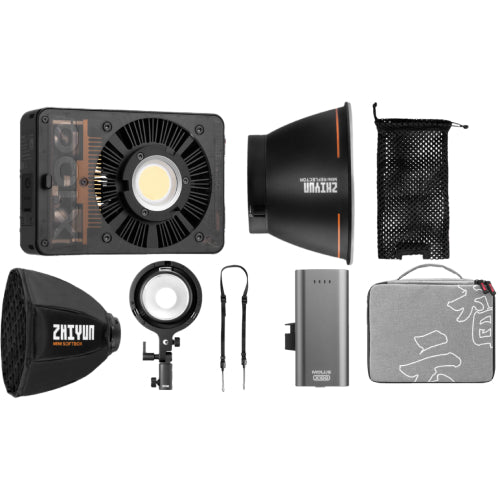 Zhiyun MOLUS X100 Bi-Colour Pocket COB Monolight Pro Kit