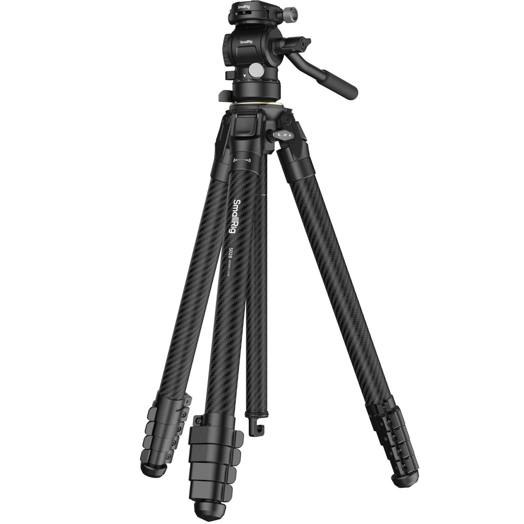 SmallRIG 5028 Carbon Fibre Travel Tripod